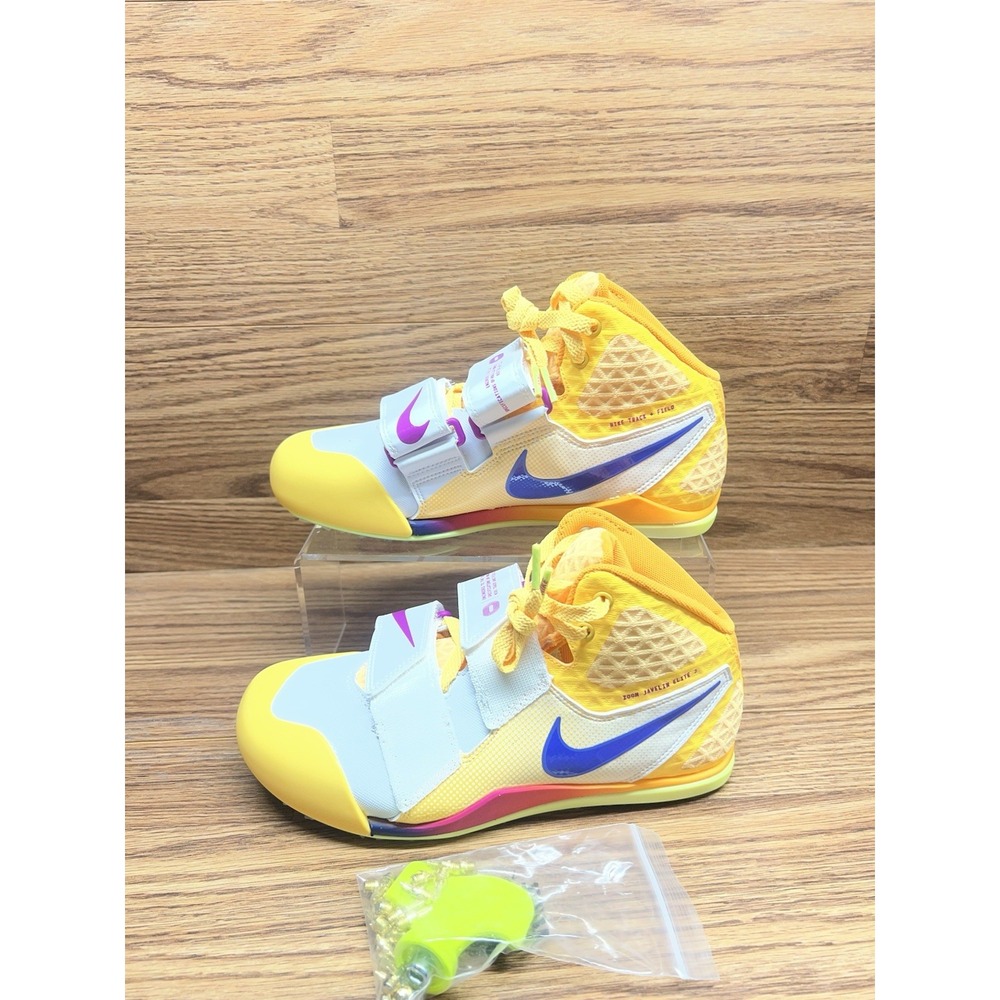 Nike Zoom Javelin Elite 3 Track & Field Spikes FZ9626 800 Citron Men's Size 7
